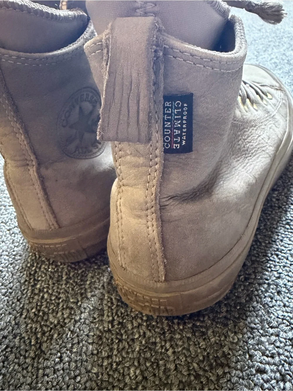 Converse Chuck Taylor All Star Boot 'Brown' suede waterproof women’s size 8 - Picture 5 of 9